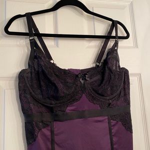 Plus purple chemise, NWT